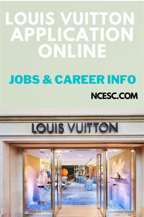 louis vuitton careers new york|louis vuitton customer service jobs.